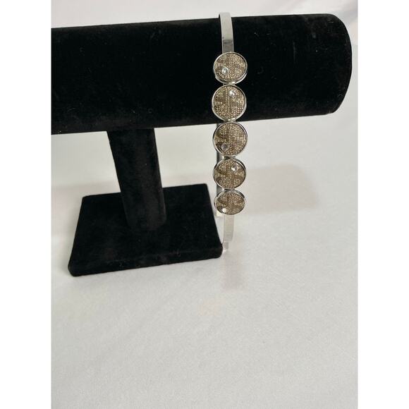 Gucci Monogram Canvas Headband Swarovski main image 4